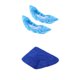 thumbnail image 3 of Hockey Sobre Hielo Patines Artísticos Terry Blade Covers Soakers Guards Limpiador Azul, 3 of 5