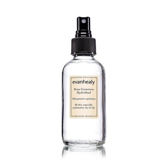 Hidrosol Evanhealy Rose Geranium HydroSoul 4 oz (118 ml)