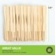 thumbnail image 2 of Tenedores de aperitivo de bambú Stock Your Home, paquete de 200 unidades, 3,5 cm, 2 of 7