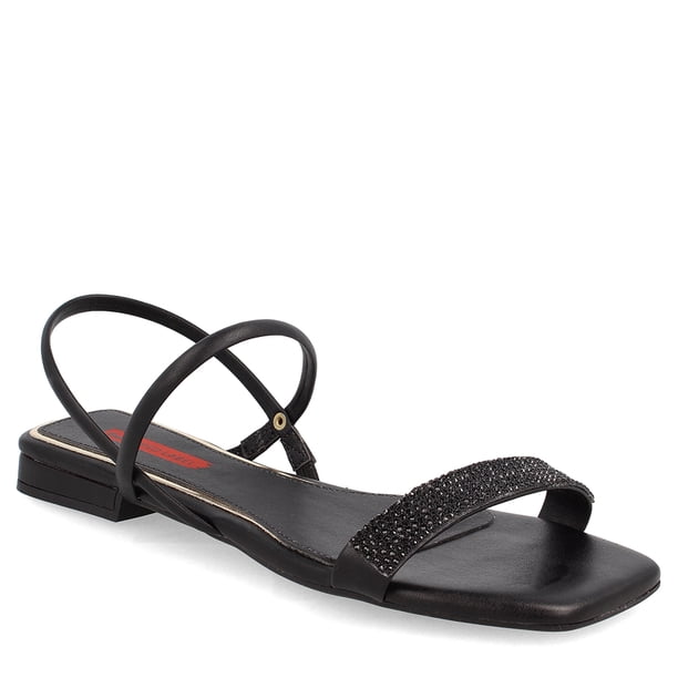 SANDALIA MUJER BATA RED LABEL DARY NEGRO