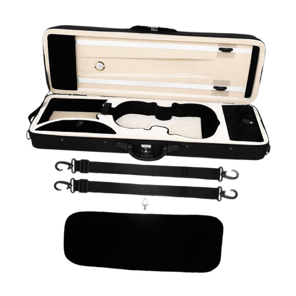 Estuche Rígido Para Violín 4/4 Estuche Resistente Para Violín Para Amantes Y Entusiastas Del Violín