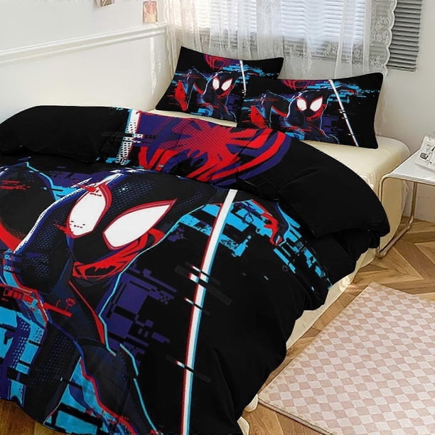 Spidean Bedding Se for Kids Men Women Full Size3s Comforter Cover And Pillowcases-