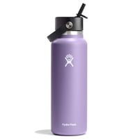Botella De Agua Hydro Flask De 1.2 L, Boca Ancha Con Tapa De Pajita Flexible