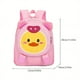 thumbnail image 2 of Kids Cartoon Duck And Dinosaurs Backpack With Assorted Colors, Kindergarten Small Backpack Lightweight Boys And Girls' Backpack, 2 of 3