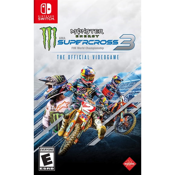 Videjuego Milestones Monster Energy Supercross 3 para Switch