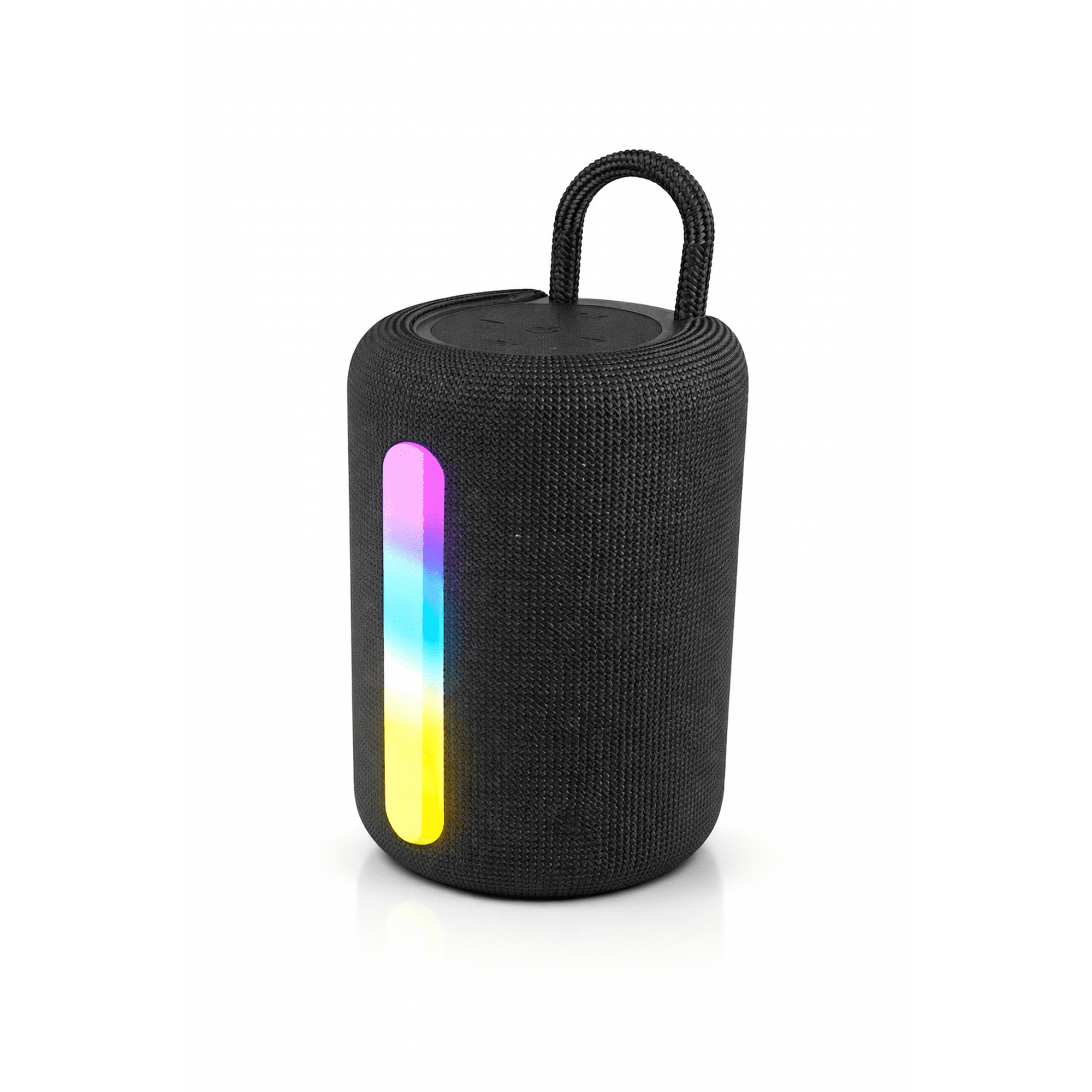 Wireless - Parlante Bluetooth Portátil Led Rgb Recargable Usb Radio Fm 5w