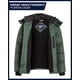 thumbnail image 3 of Chaqueta de invierno Reebok Thick Heavyweight para hombre, color oliva, talla L, 3 of 7