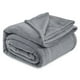 thumbnail image 1 of Manta de cama, forro polar, tamaño king, gris, 274 x 229 cm, suave felpa, 1 of 3