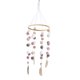 thumbnail image 4 of Círculo Redondo Madera Venonat Viento Chime Kids Habitación Decoración Rosa Blanco Gris, 4 of 5