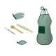 thumbnail image 5 of ni?os chef papel juego de simulación juego juguete delantal guante cocina utensilio kit verde, 5 of 5