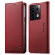 thumbnail image 1 of Funda Billetera de Cuero para [Xiaomi POCO X6 5G], Bloqueo RFID, Tarjetas y Soporte Rojo, 1 of 5