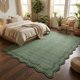 thumbnail image 2 of Alfombra GarveeHome 244 cm x 152 cm Verde Lavable para Sala de Estar, 2 of 7