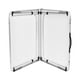 thumbnail image 3 of Mesa Aluminio Plegable 120x60x69 Blanca + 4 Pisos Blanco Tamano Unico, 3 of 10