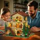 thumbnail image 5 of Set de construcción INSOON Winery Chateau House con luces, 1826 piezas, 5 of 9