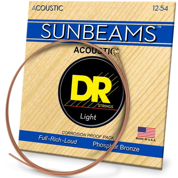 Cuerdas para guitarra acústica DR Strings Sunbeam Phosphor Bronze