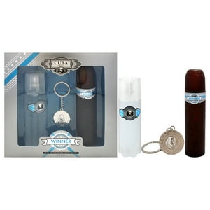 Cuba - Ganador De Para Hombres: Set De Regalo En Spray, Después Del Afeitado, Llavero