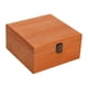 thumbnail image 4 of Caja De Almacenamiento De Madera Decoraciones Portátiles Para El Hogar Caja De Regalo Sin Terminar Caja De Baratija Marrón 19.5x19.5x10cm, 4 of 5