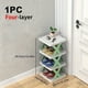 thumbnail image 1 of 1pc Stackable Shoe Rack for Small Spaces - Easy to Assemble and Organize Your Footwear, 1 of 3
