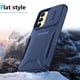 thumbnail image 4 of Funda Resistente para Samsung Galaxy A25 5G con Tapa Deslizante y Protección Militar Azul, 4 of 6