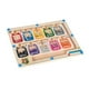 thumbnail image 4 of Tablero De Rompecabezas De Conteo De Aprendizaje A Juego De Colores De Madera Para Niños, Niñas Y Niños Pequeños, 4 of 5