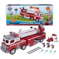 Camión De Bomberos Paw Patrol Ultimate Rescue Con Figuras 3+