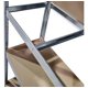 thumbnail image 3 of Estante Metálico Organizador 5 Niveles 90x40x180 cm Galvanizado Sin Tornillos, 3 of 6