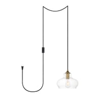 Lámpara Colgante Living District Destry Acabado Latón 110V