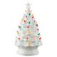 thumbnail image 1 of Árbol de Navidad de cerámica Casafield, blanco, 61 cm, con luces y adorno, 1 of 7