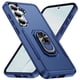 thumbnail image 2 of Para Samsung Galaxy S25 5G Funda con Soporte de Anillo Metálico de Rotación de 360° [Soporte Magnético para Auto] a Prueba de Golpes Resistente Protección de Cuerpo Completo de Alta Resistencia, 2 of 9