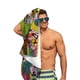 thumbnail image 5 of Taz-Mania Toalla de playa de secado rápido con diseño temático, regalo para mujeres y niñas, ideal para cumpleaños, fans, amantes de la música, uso en la playa o al aire libre, 78 × 180 cm, 5 of 6