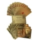 thumbnail image 5 of Juego de cartas con envío gratuito, lámina de oro de 24 quilates con caja de madera, 5 of 9