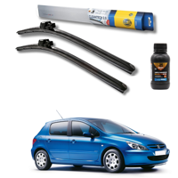 Plumillas Hella Cleantech Para Peugeot 307 2002-2004