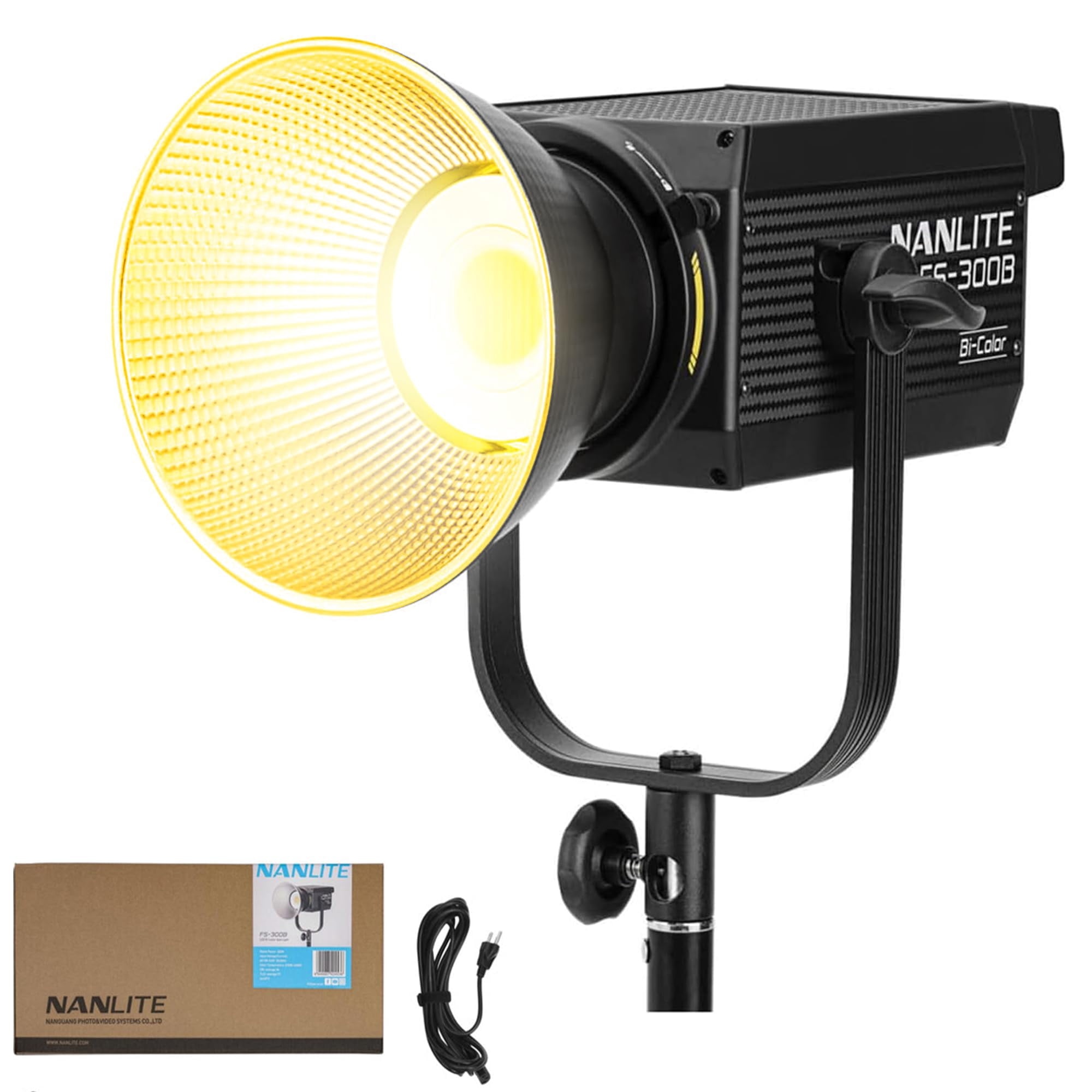 Proyector Led Nanlite Fs-300b 300w Bicolor Cri 96