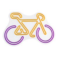 Magideal - Señal De Neón Para Bicicleta, Señal De Luz De Neón, Lámpara Artística De Pared, Telón De Fondo Usb Decorativo, Señales Led, Luz Nocturna Para Ventana,