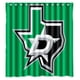 thumbnail image 1 of Cortina de ducha Dallas Stars, juego de cortina de baño con ganchos, tamaño 66 x 72 pulgadas, 1 of 3