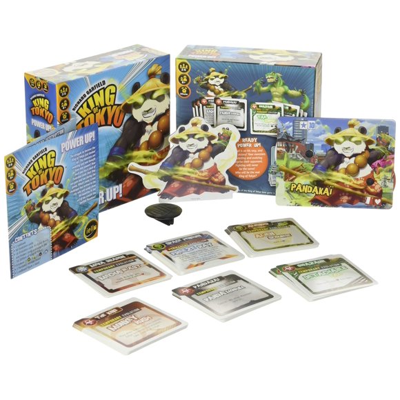 Juego de mesa IELLO King of Tokyo Power Up con cartas Evolution
