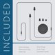 thumbnail image 3 of Earplug Earbud Auriculares híbridos Plugfones Guardian Black, 3 of 3