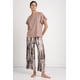 thumbnail image 1 of Pijama Camiseta Manga Bolero Pantalón Capri Estampado, talla M, 1 of 3