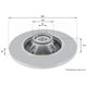 thumbnail image 1 of Disco Freno para auto COMLINE ADC3011, 1 of 2