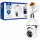 thumbnail image 1 of Cámara Seguridad Jortan WiFi 360° Full HD Visión Nocturna Soquete, 1 of 7