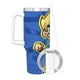 thumbnail image 3 of Johnny Test Vaso aislado de acero inoxidable con asa, diseño temático, regalo para familia, amigos y fans; incluye pajita y encaja en el portavasos estándar, 40 oz, 3 of 6