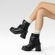 thumbnail image 2 of Botin Casual Mujer Eco Cuero Comodo Weide CZY606, 2 of 9