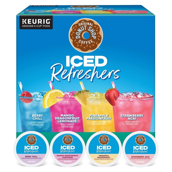 Paquete variado K-Cup Pod The Original Donut Shop Iced Refresher