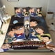 thumbnail image 1 of Detective Conan Caso Cerrado Conjunto de sábanas temático, trío de piezas, cómodo y amigable con la piel, diseño único, regalo de decoración para el hogar para familiares, amigos y fans,135cm *200cm, 1 of 6