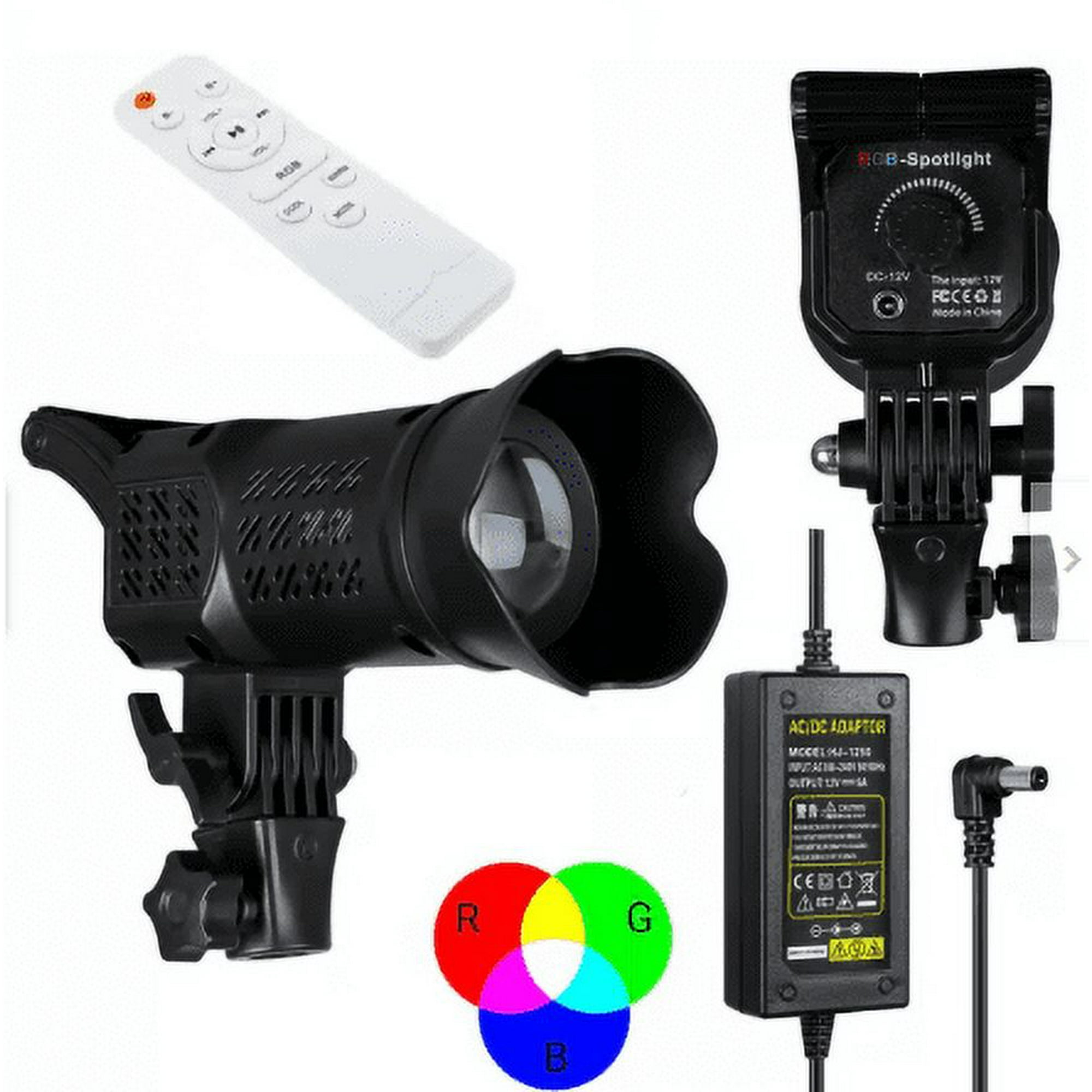 Mundo Shopping - Foco Luces Color Estudio Lente Zoom Fotografía Iluminación