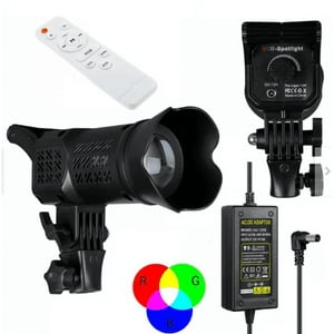 Mundo Shopping - Foco Luces Color Estudio Lente Zoom Fotografía Iluminación