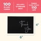 thumbnail image 5 of Paquete de 100 tarjetas de agradecimiento VNS Creations con sobres y pegatinas, 5 of 8