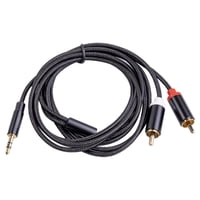 Bothyi - 1 1 8 3M 3 5Mm 2Rca M A Cable De Audio Hi Fi Estéreo Aux Cable Adaptador 1 8 M