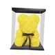 thumbnail image 5 of Oso De Flores Con Caja Adorable Decoración De Boda Navide?a Para Amantes Mujeres Amarillo, 5 of 5