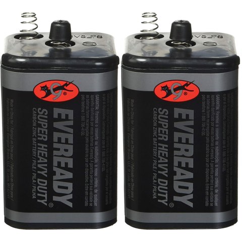 Batería Eveready Super Heavy Duty De 6 V, 2 Unidades